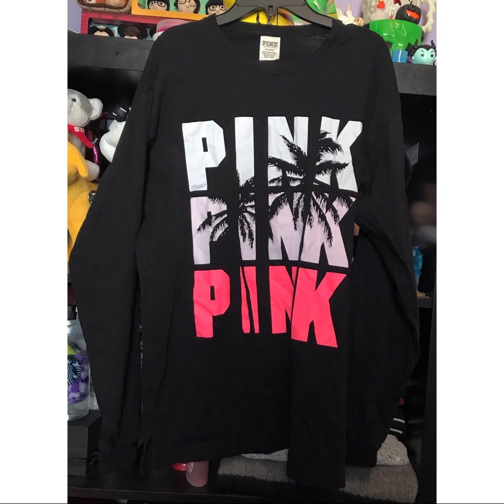 VS PINK campus tee